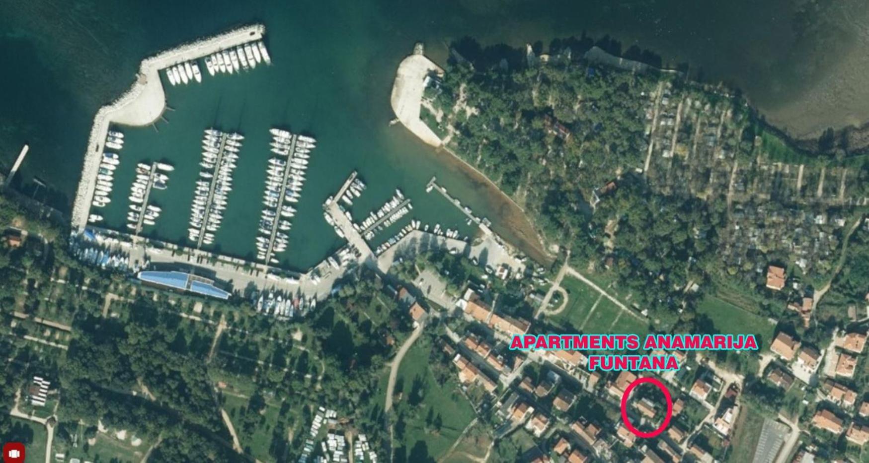 Anamarija Apartments Near The Beach And The Fantastic Adria Sea With Over 10 Small Islands Close By فونتانا المظهر الخارجي الصورة