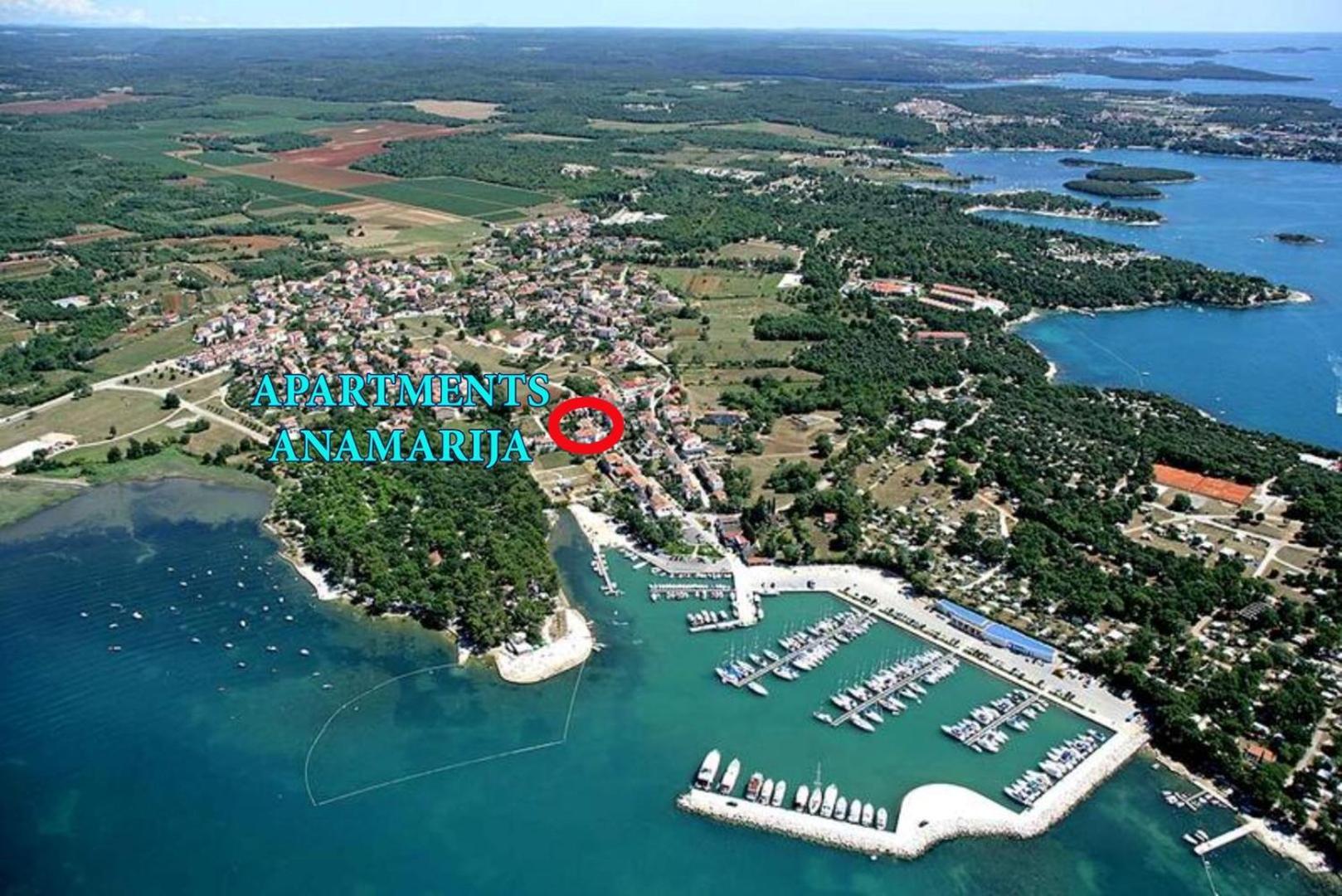 Anamarija Apartments Near The Beach And The Fantastic Adria Sea With Over 10 Small Islands Close By فونتانا المظهر الخارجي الصورة